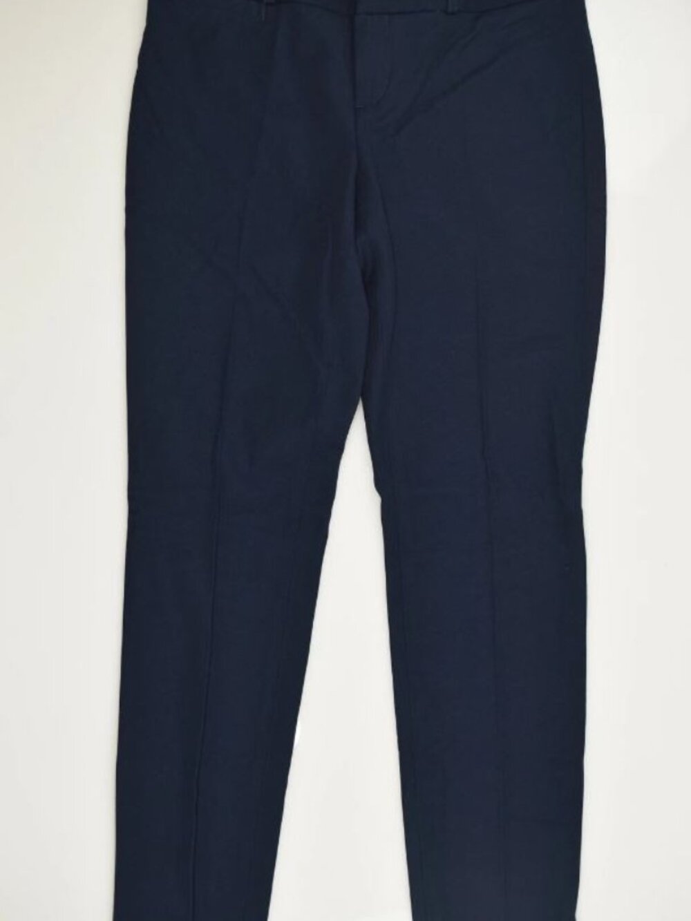 NWT Banana Republic Navy Blue Sloan Fit Slim Ankle Low Rise Dress pants Size 0